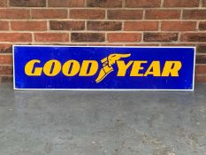 Goodyear Aluminium Sign