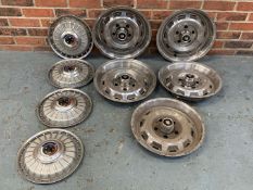 Two Sets of Hub Caps Including Daimler&nbsp;