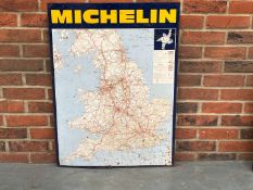 Tin Michelin Map Sign&nbsp;