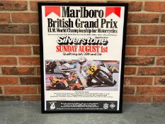 Marlboro Motorcycles British GP Poster