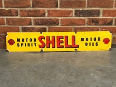 Shell Motor Spirit Enamel Sign