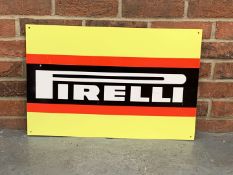 Pirelli Metal Sign