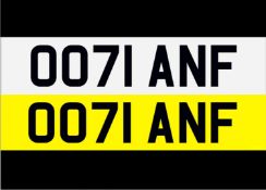 &nbsp; OO71 ANF Registration Number&nbsp;