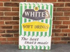 R Whites Soft Drinks Enamel Sign