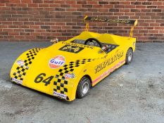Turpinator Metal Framed Childs Petrol Race Car (For Restoration)