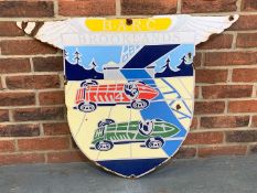BARC Brooklands Enamel Emblem Sign