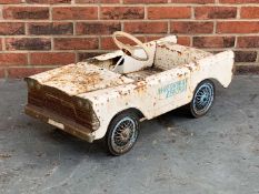 Tri-Ang Motorway Patrol Tin Plate Pedal Car