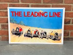 Shell The Leading Line Metal Sign