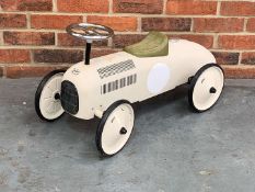 Lilac Vintage Style Push Along Childs Car