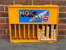 NGK Metal Spark Plug Display Rack