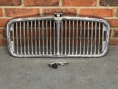 Jaguar XKS Grille and Mascot Together With a Wolseley Grille (3)