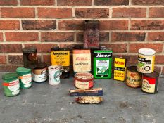 Mixed Lot Of Oil Cans Etc