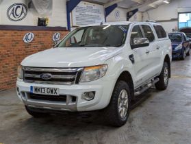 2013 FORD RANGER LIMITED 4X4 TDCI AUTO