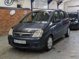 2007 VAUXHALL MERIVA LIFE