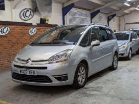 2007 CITROEN C4 PICASSO 7 EXCL HDI AUTO