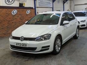 2013 VOLKSWAGEN GOLF SE BLUEMOTION TECH T