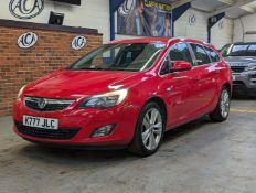 2011 VAUXHALL ASTRA SRI TURBO