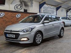 2016 HYUNDAI I20 S AIR BLUE DRIVE MPI
