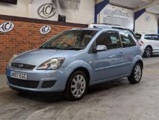 2007 FORD FIESTA SILVER