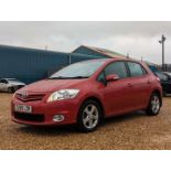 2010 TOYOTA AURIS TR VALVEMATIC