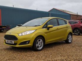 2013 FORD FIESTA ZETEC