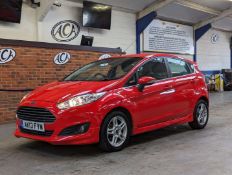 2013 FORD FIESTA ZETEC