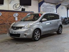 2010 NISSAN NOTE N-TEC AUTO