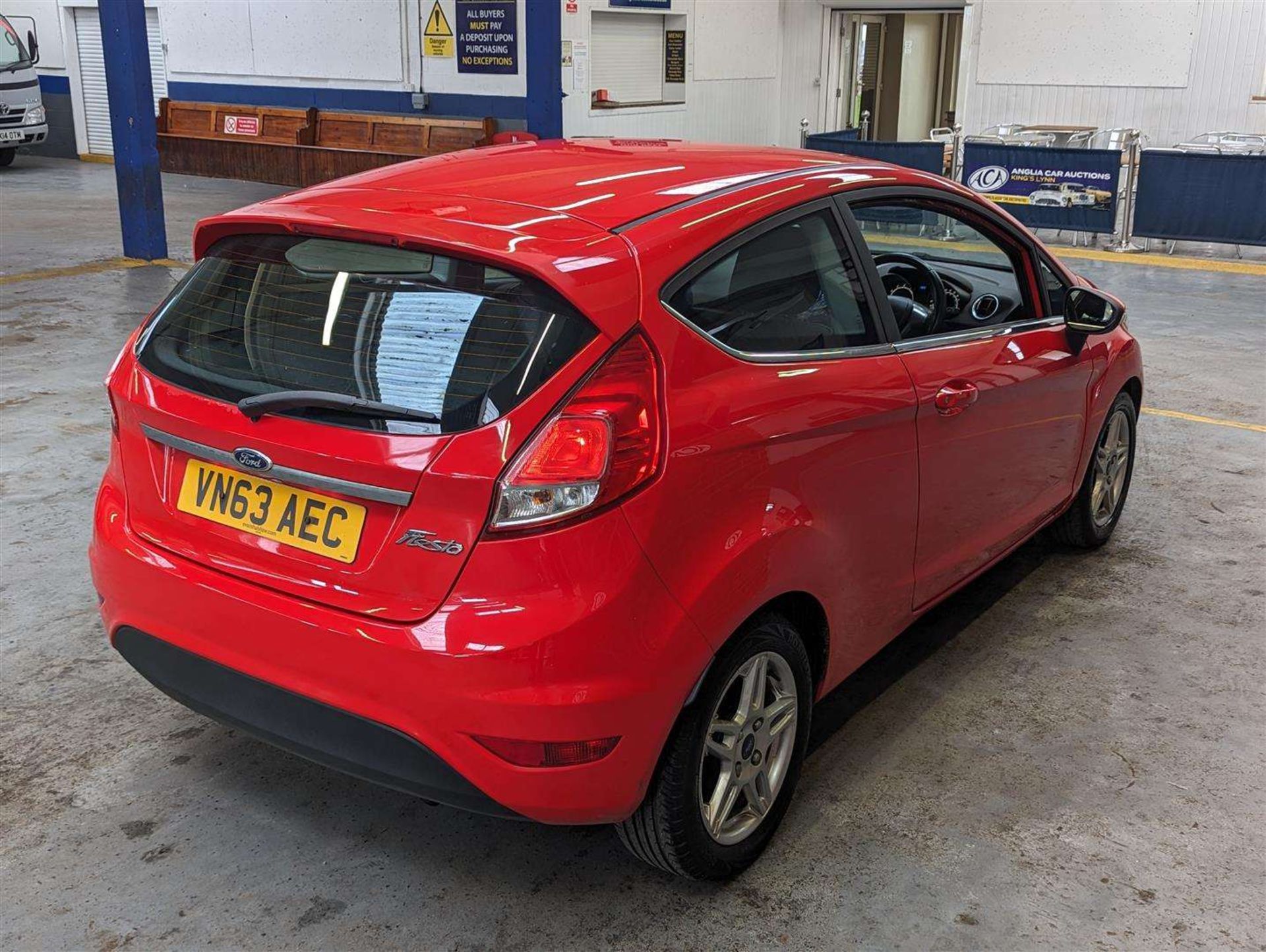 2013 FORD FIESTA ZETEC - Image 3 of 30