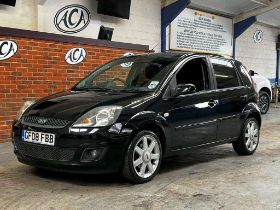 2008 FORD FIESTA ZETEC BLUE