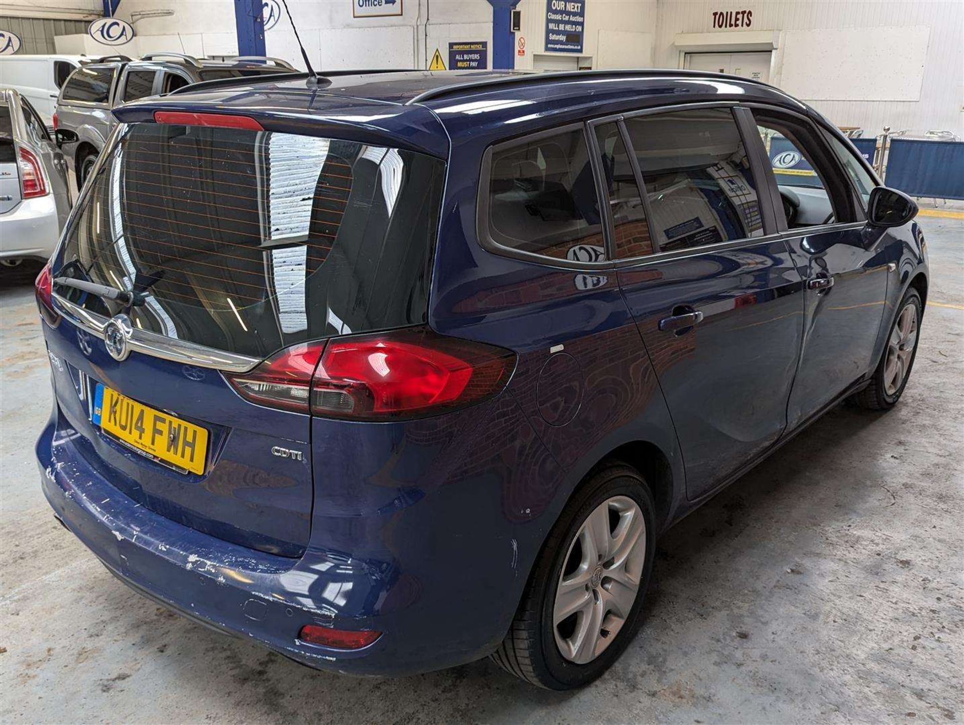 2014 VAUXHALL ZAFIRA TOURER EXCLUSIV CD - Image 14 of 30