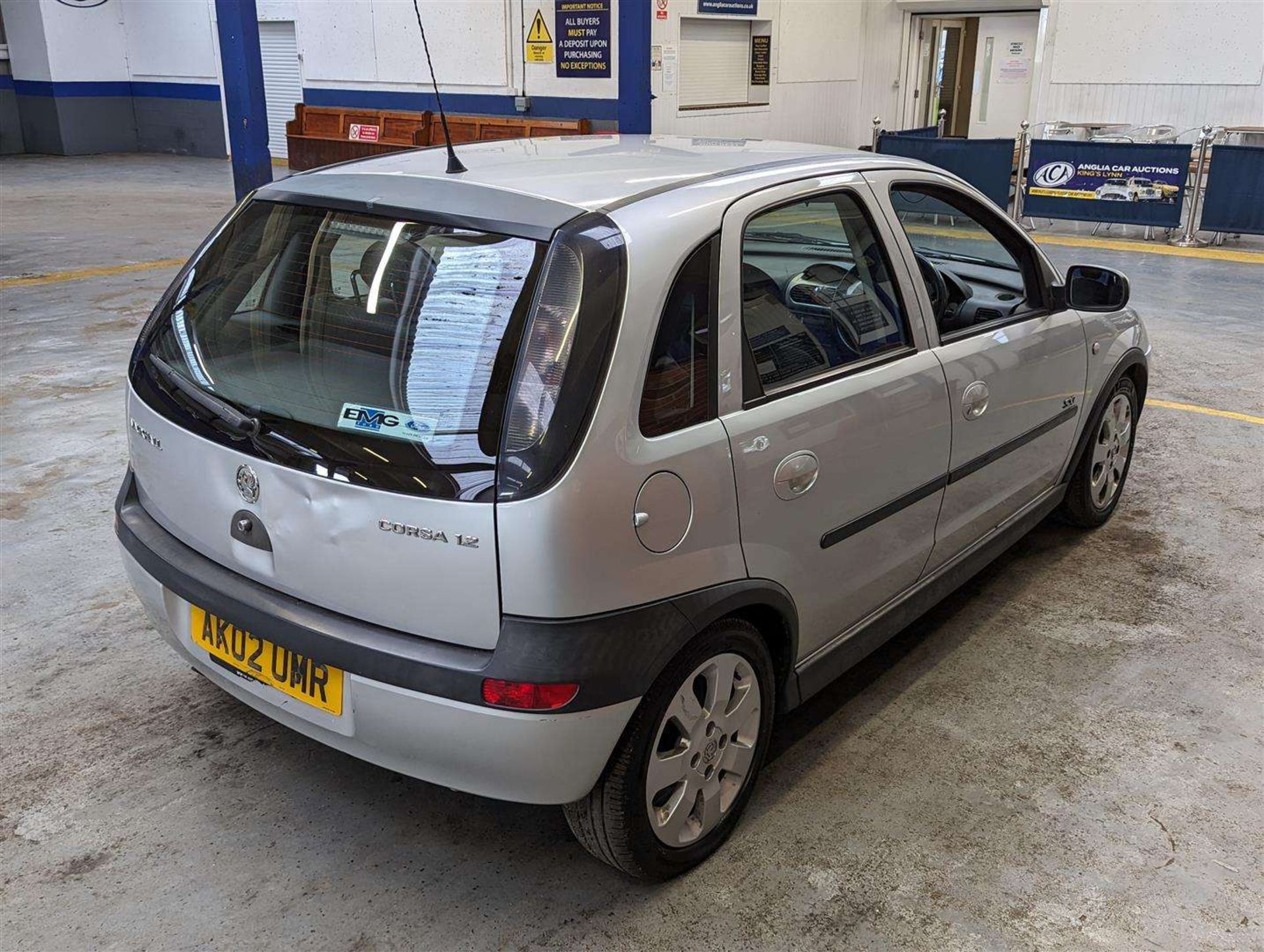 2002 VAUXHALL CORSA SXI 16V - Image 15 of 30