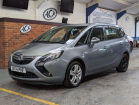 2014 VAUXHALL ZAFIRA TOURER EXCLUSIV