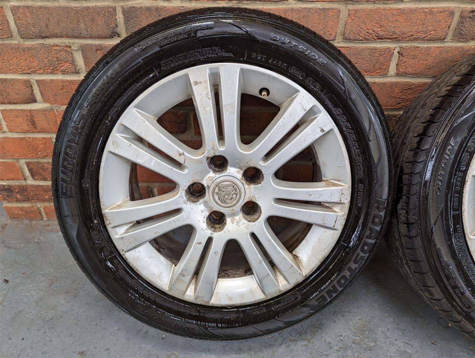 SET OF FIVE VAUXHALL ALLOYS. - Bild 2 aus 7