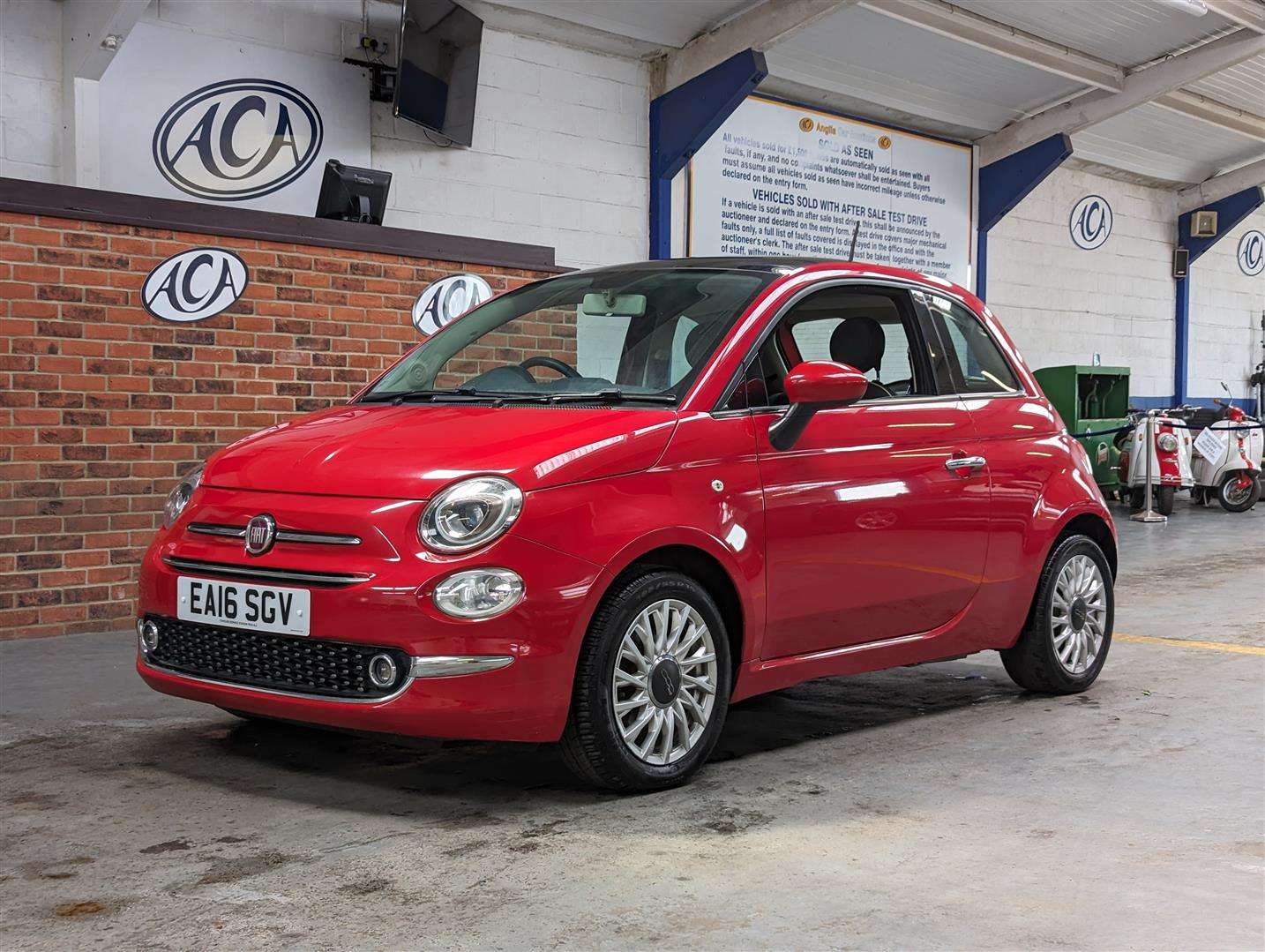 2016 FIAT 500 LOUNGE