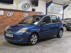 2009 FORD FIESTA ZETEC BLUE