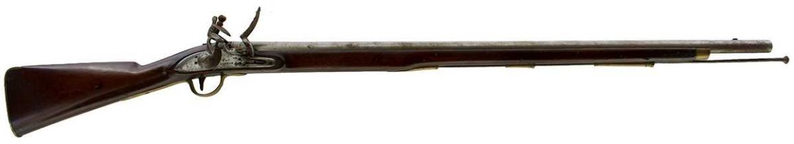 A .750 CALIBRE FLINTLOCK SERVICE MUSKET OF SEA SERVICE TYPE,