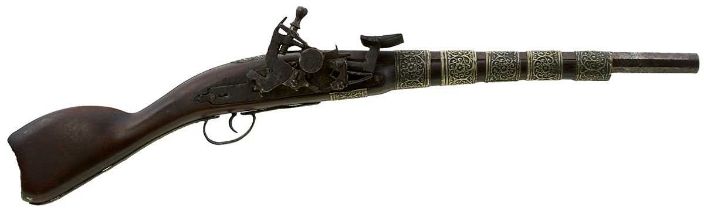 A 28-BORE SNAPHAUNCE CARBINE,