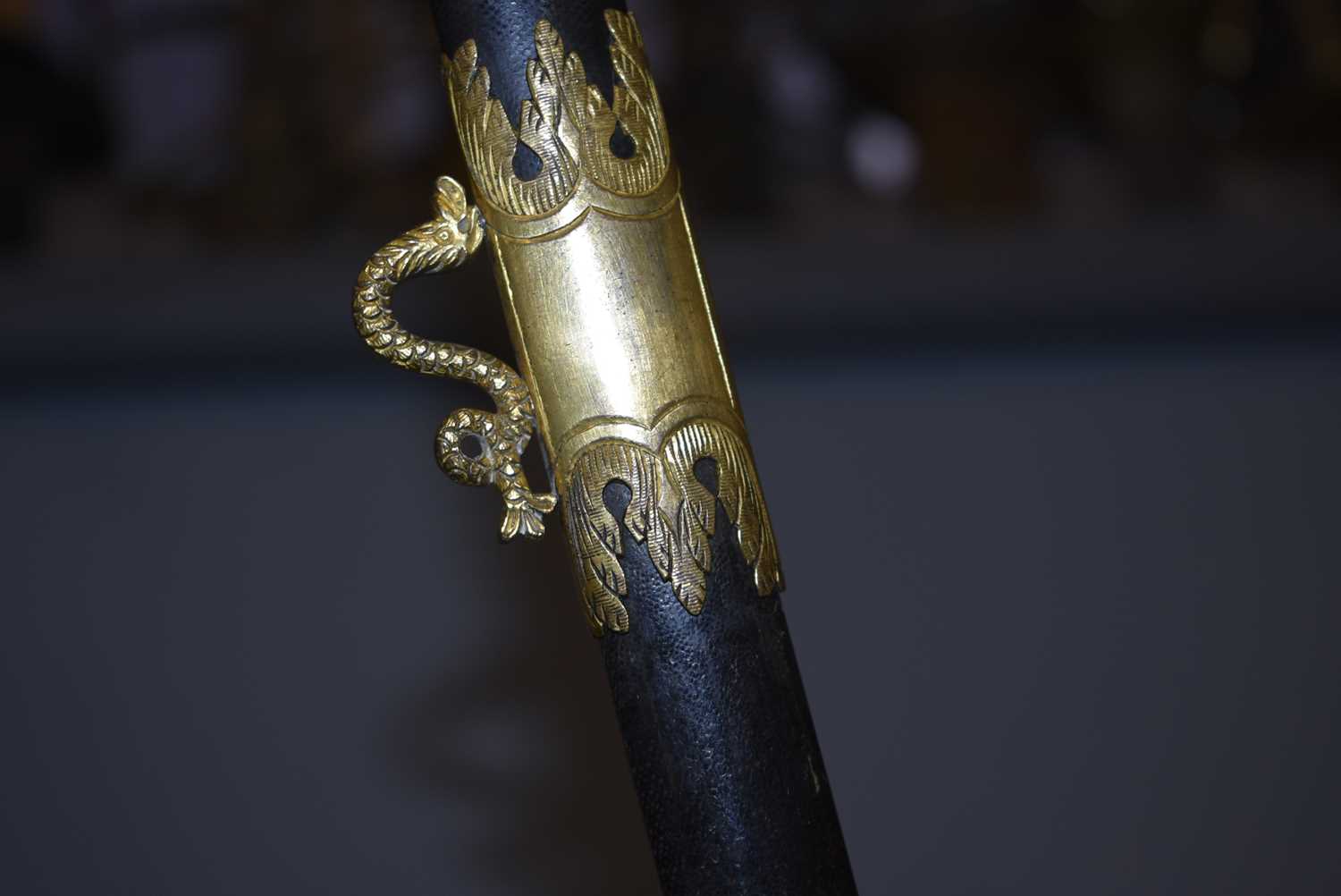 AN ORNATELY MOUNTED GEORGIAN NAVAL OFFICER'S SWORD, - Image 14 of 18