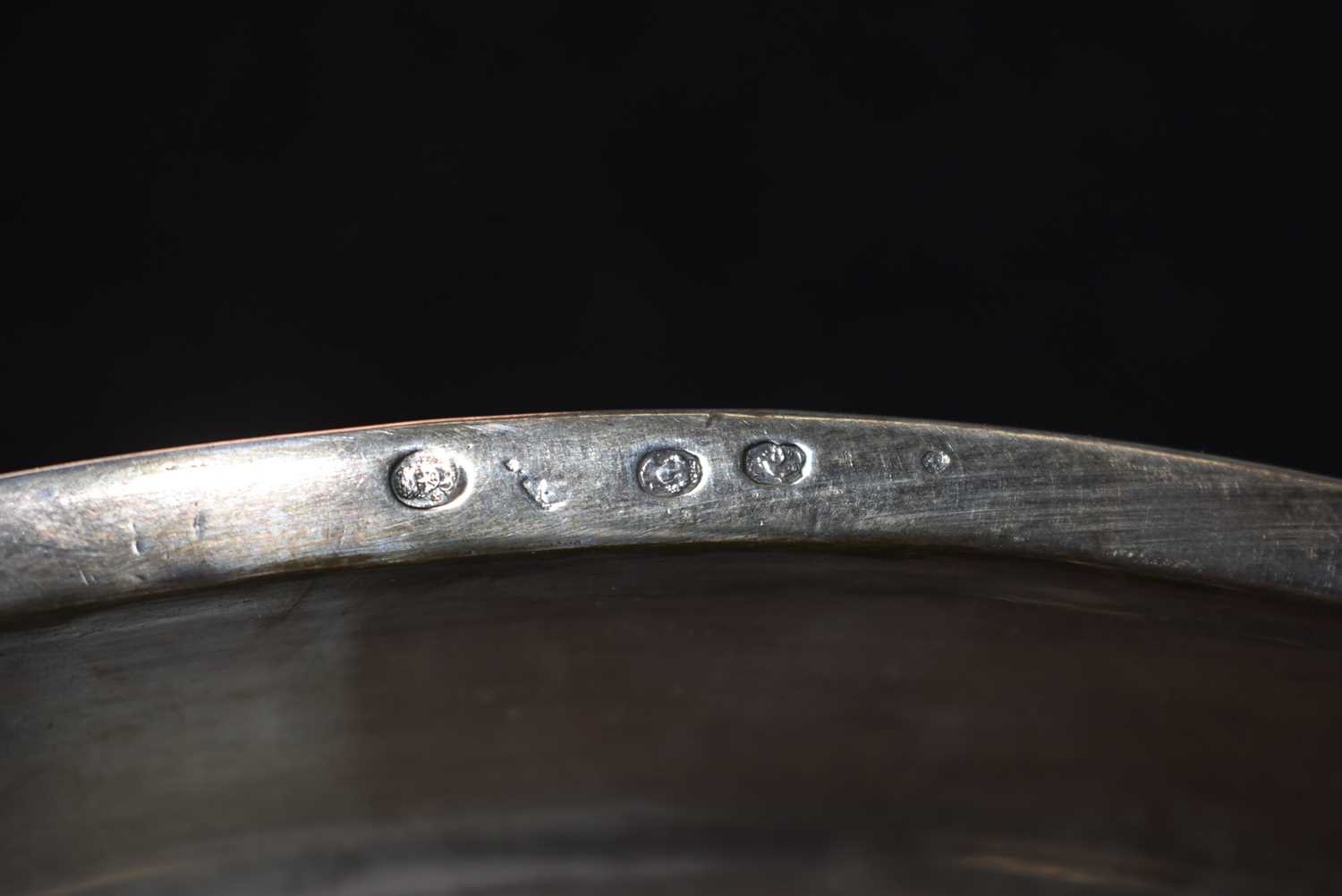 AN EARLY 19TH CENTURY FRENCH SILVER OVAL BOWL - THE SO CALLED SPENCER BOWL, - Image 4 of 8