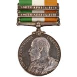 KING'S SOUTH AFRICA MEDAL WESTERN PROVINCE MOUNTED RIFLES,