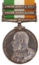 KING'S SOUTH AFRICA MEDAL WESTERN PROVINCE MOUNTED RIFLES,
