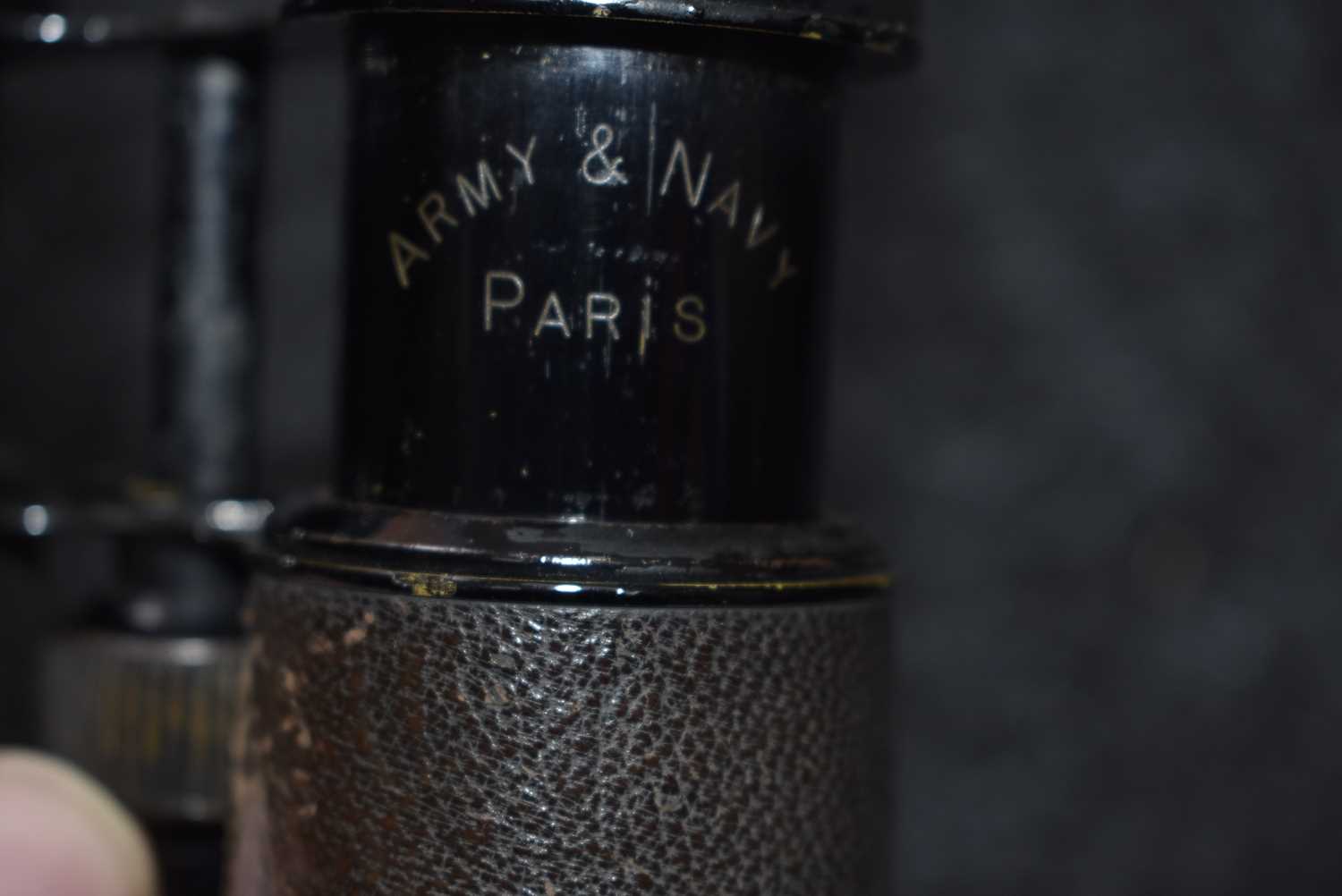 A CASED PAIR OF BRITISH MKV FIRST WORLD WAR BINOCULARS, - Image 10 of 11