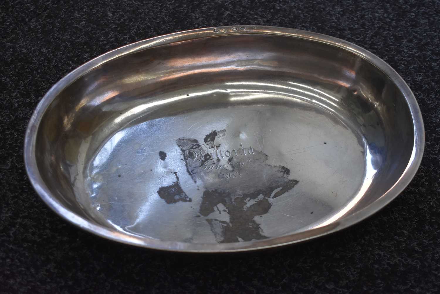 AN EARLY 19TH CENTURY FRENCH SILVER OVAL BOWL - THE SO CALLED SPENCER BOWL, - Image 5 of 8