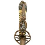 AN 1803 TYPE NAVAL OFFICER'S PRESENTATION SWORD,