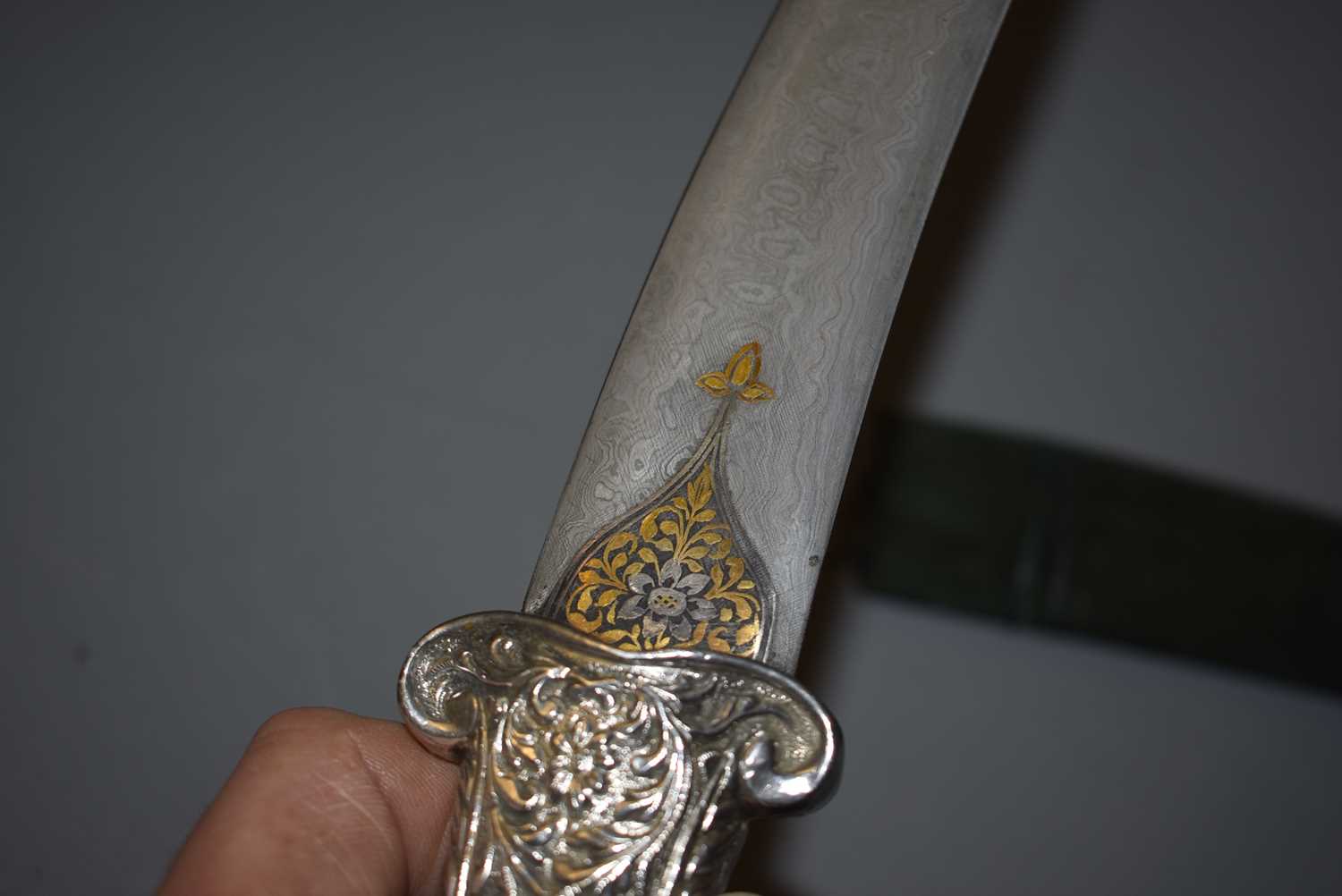 A 20TH CENTURY INDIAN KHANJAR OR DAGGER, - Image 5 of 9