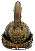 AN AUSTRIAN MODEL 1905 DRAGOON OFFICER'S HELMET,