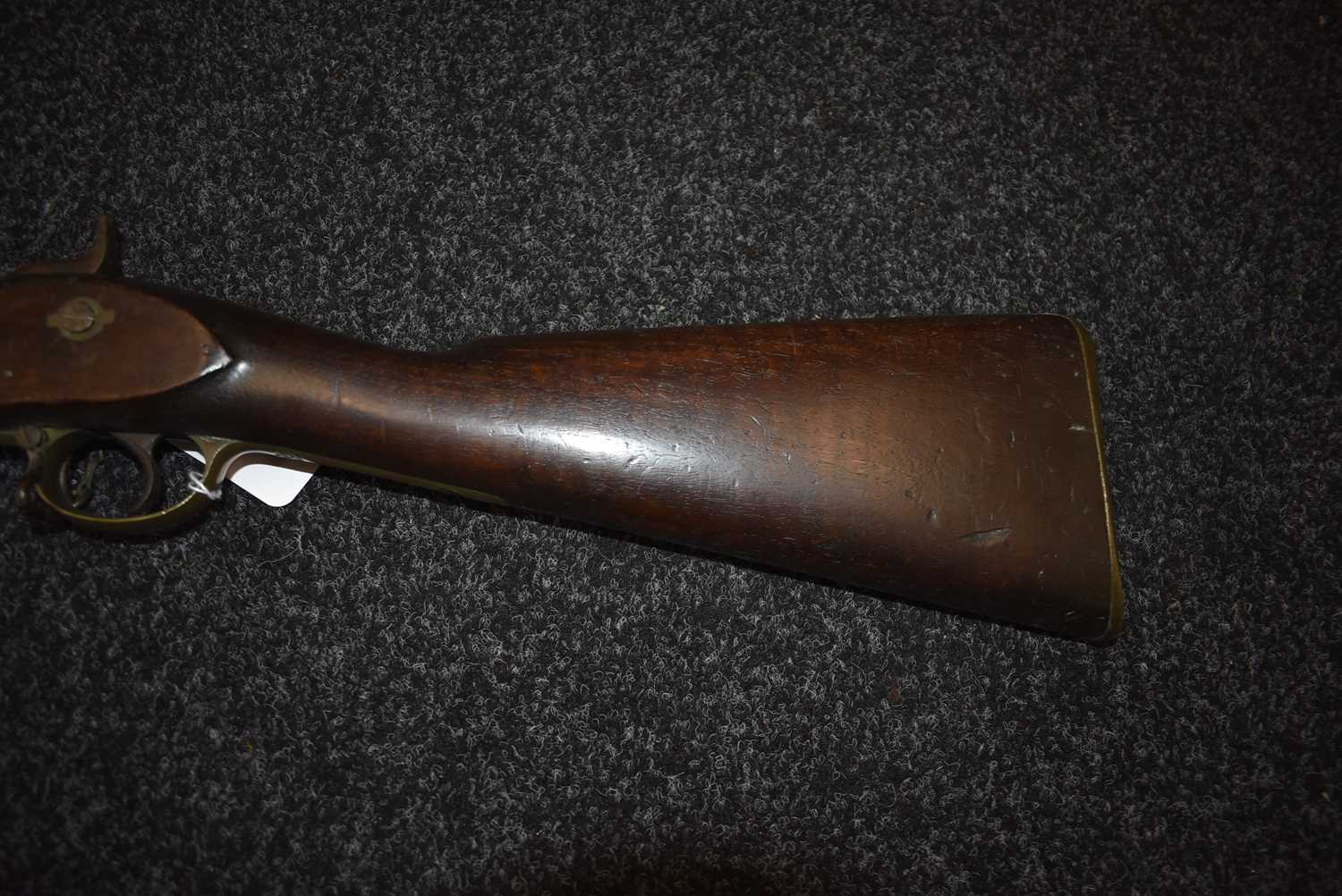 A .758 CALIBRE PATTERN 1842 PERCUSSION SEA SERVICE RIFLED MUSKET, - Image 5 of 11