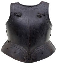 AN ENGLISH PIKE OFFICER'S BREAST PLATE,