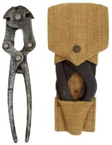TWO PAIRS OF FIRST WORLD WAR WIRE CUTTERS,
