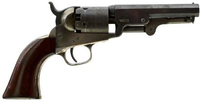 A CRISP .31 CALIBRE FIVE-SHOT PERCUSSION COLT POCKET REVOLVER,